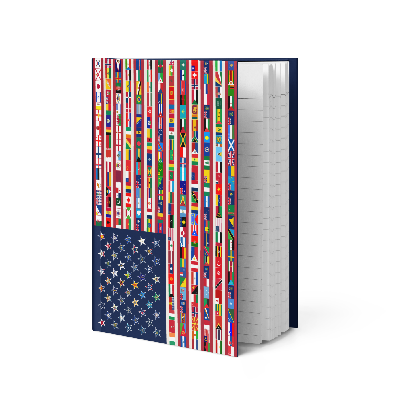 We Are America Flag Hardcover Journal